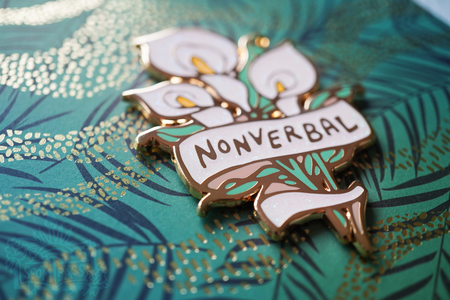 Nonverbal (Flower) - Enamel Pin