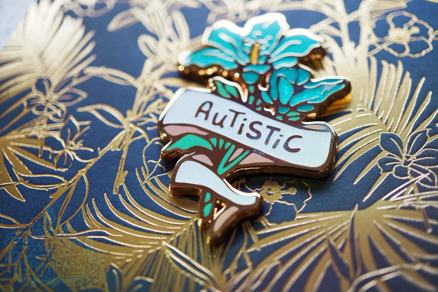 Autistic (Flower) - Enamel Pin