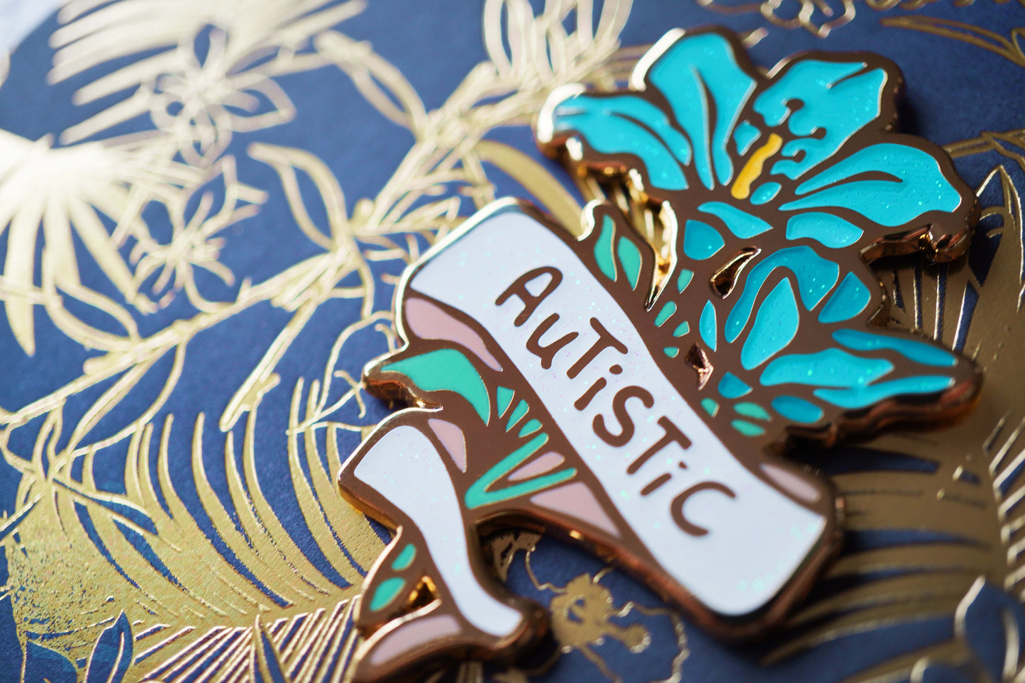 Autistic (Flower) - Enamel Pin