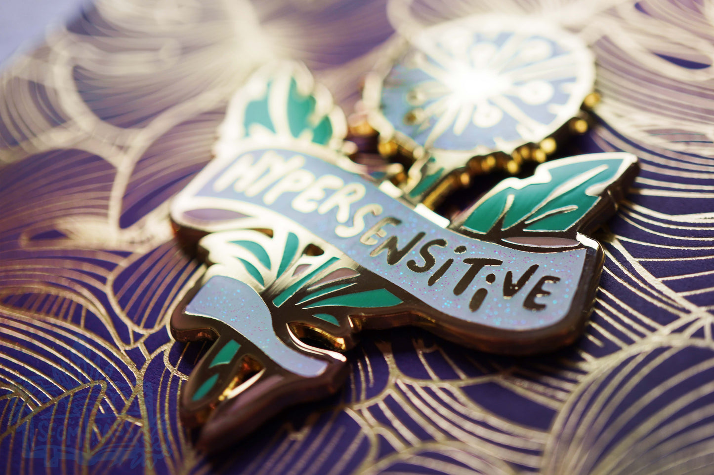 Hypersensitive (Flower) - Enamel Pin