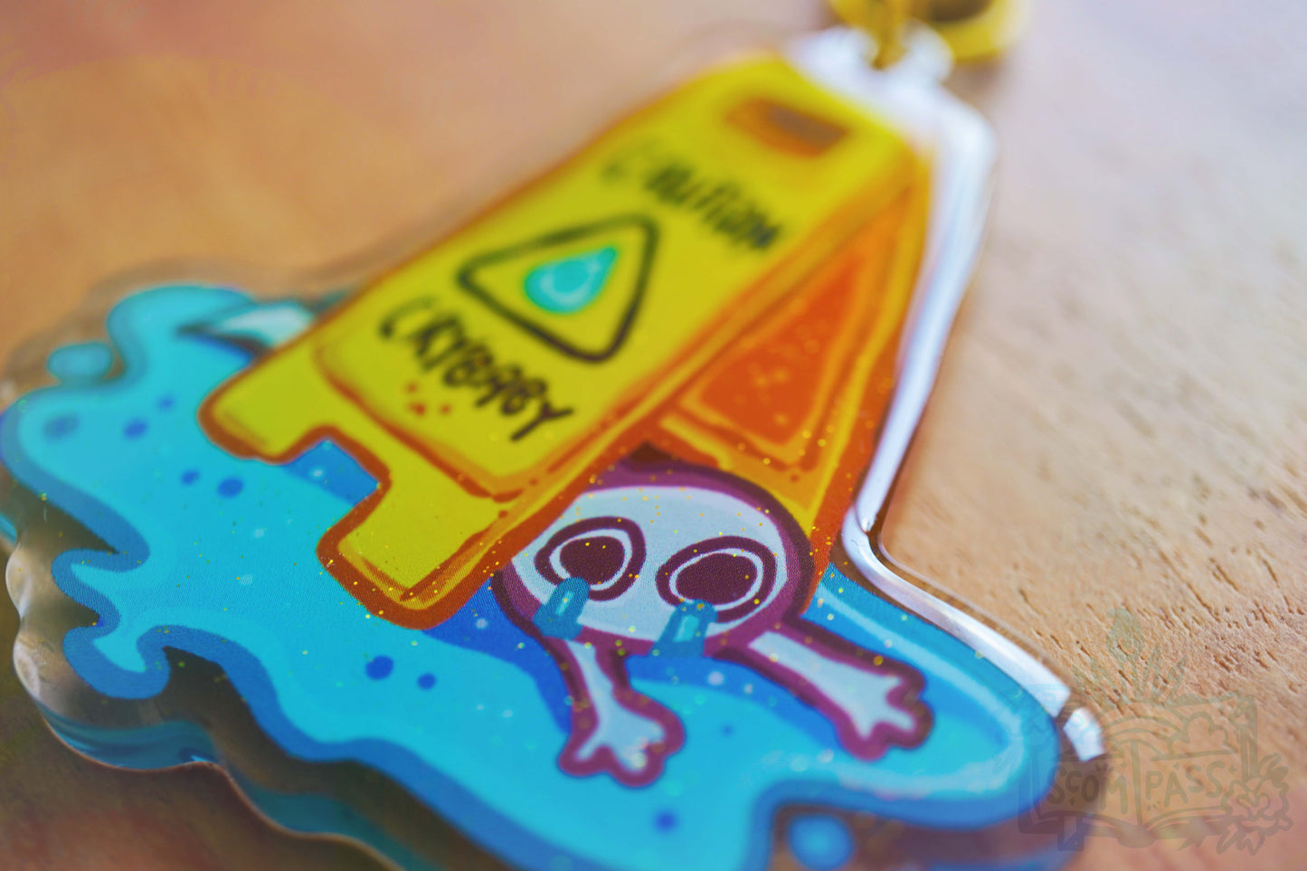 Caution Crybaby - Acrylic Charm
