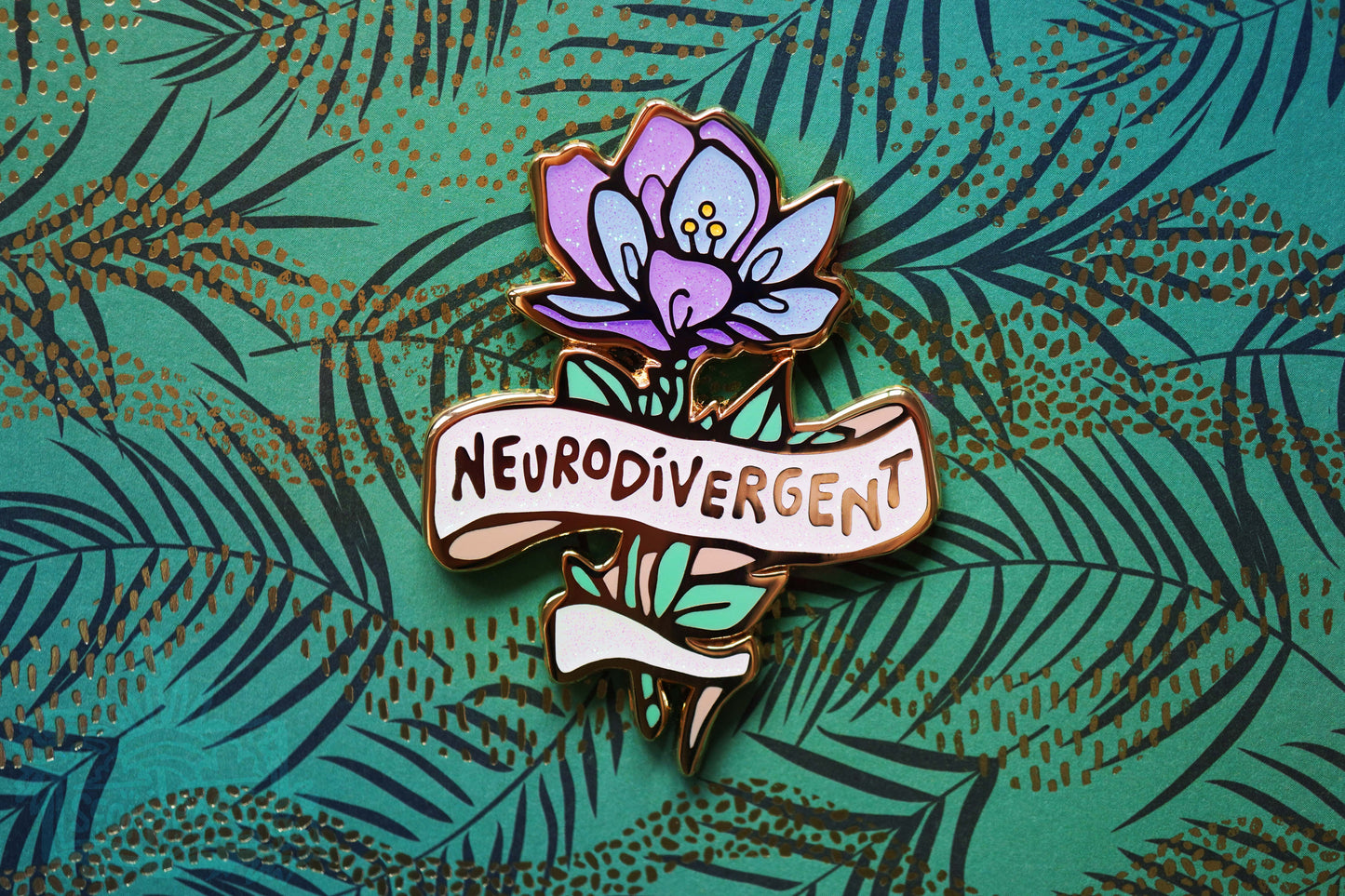Neurodivergent (Flower) - Enamel Pin