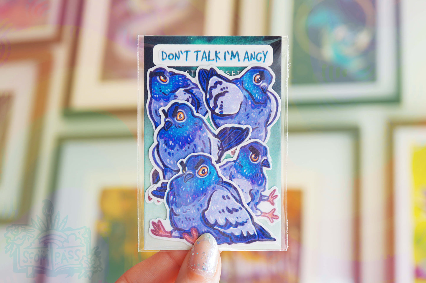 Don't talk to me I'm Angy - Stickerset