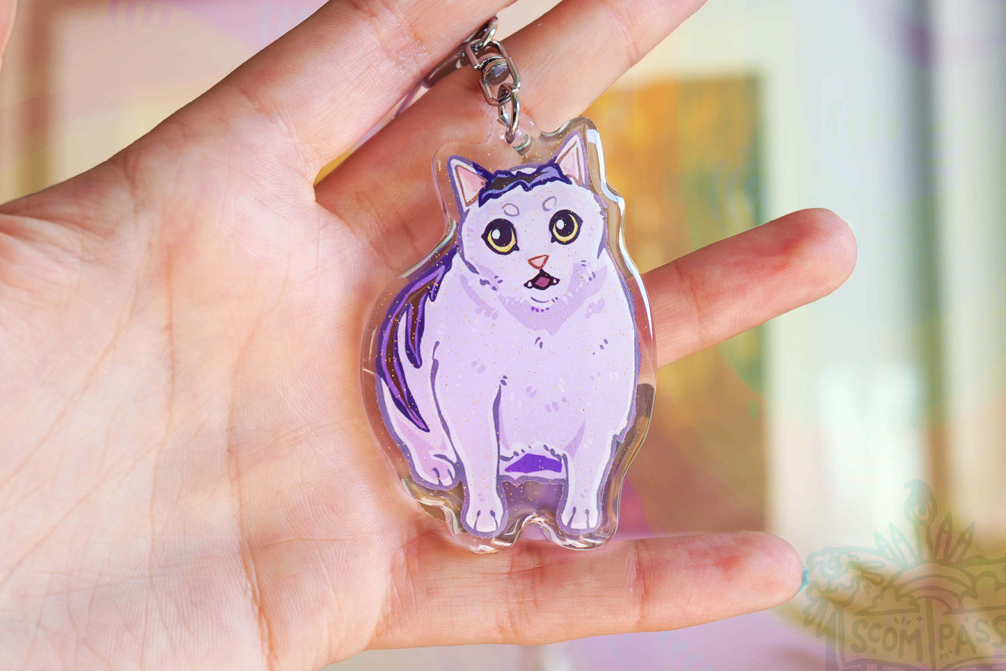 Huh Cat - Acrylic Charm
