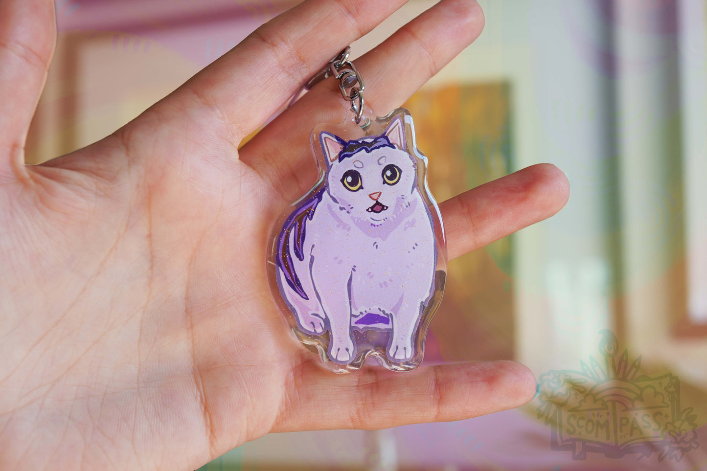 Huh Cat - Acrylic Charm