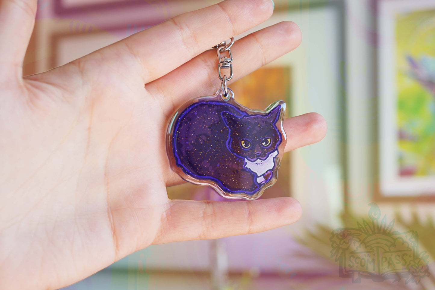 Maxwell - Acrylic Charm