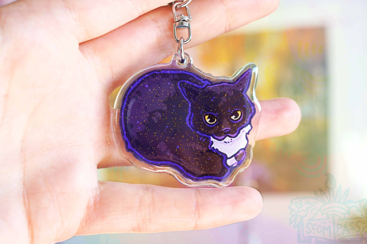 Maxwell - Acrylic Charm