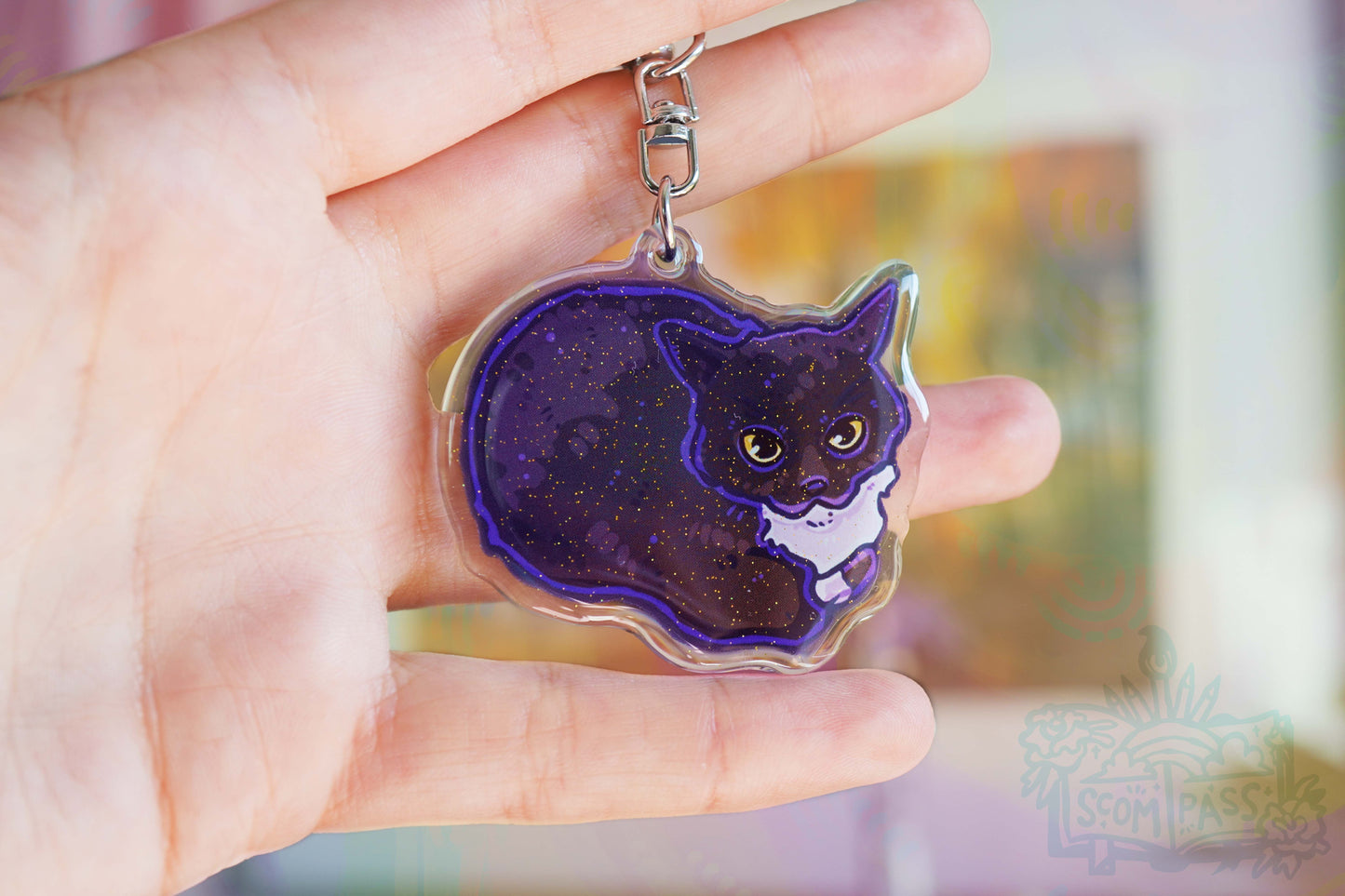 Maxwell - Acrylic Charm