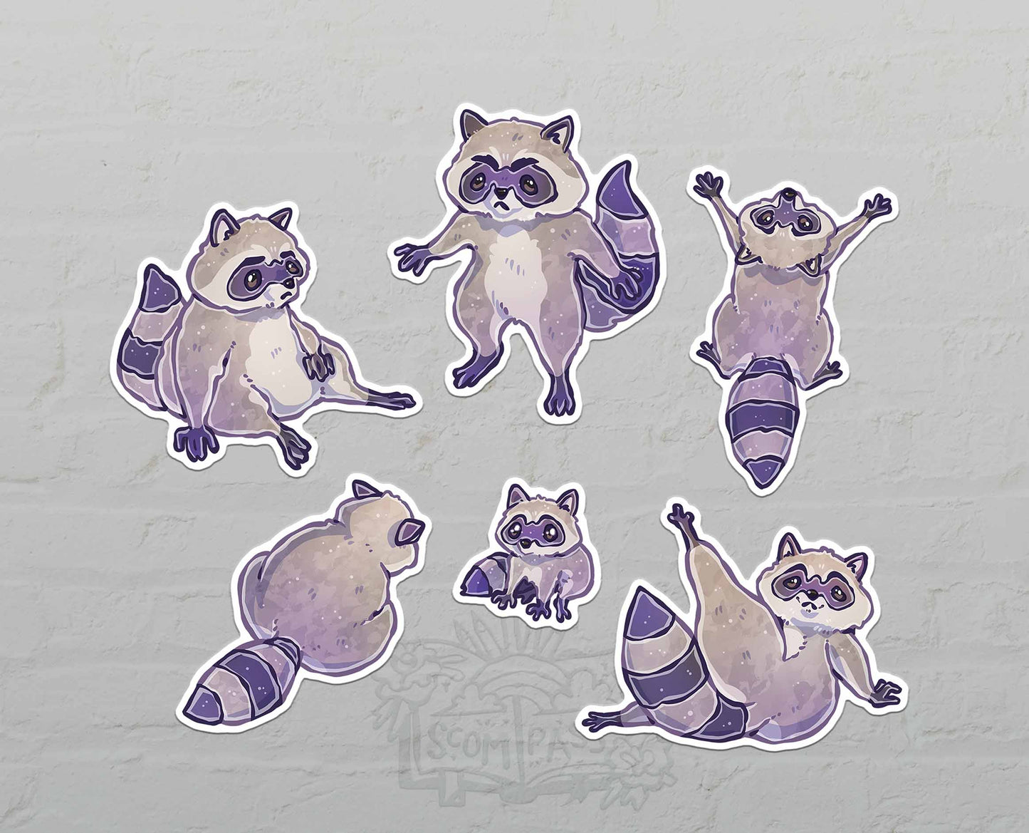 Trash Can Gang - Stickerset
