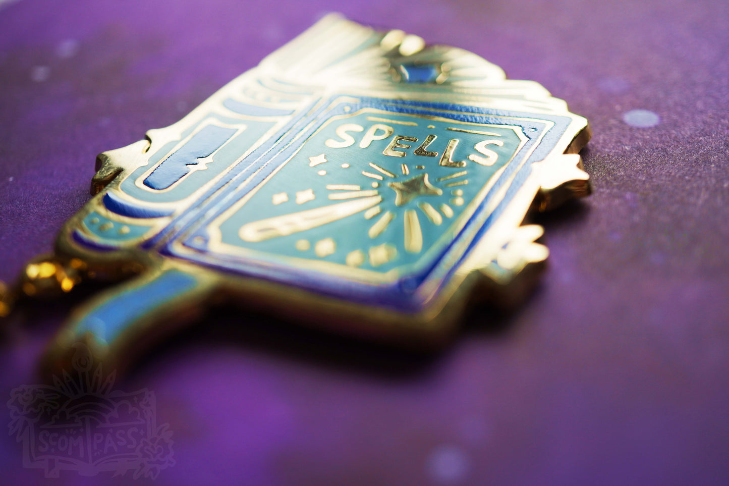 Spells (Magical Books) - Enamel Pin
