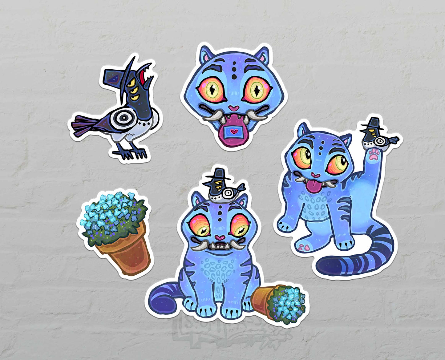 Demon Pets - Stickerset