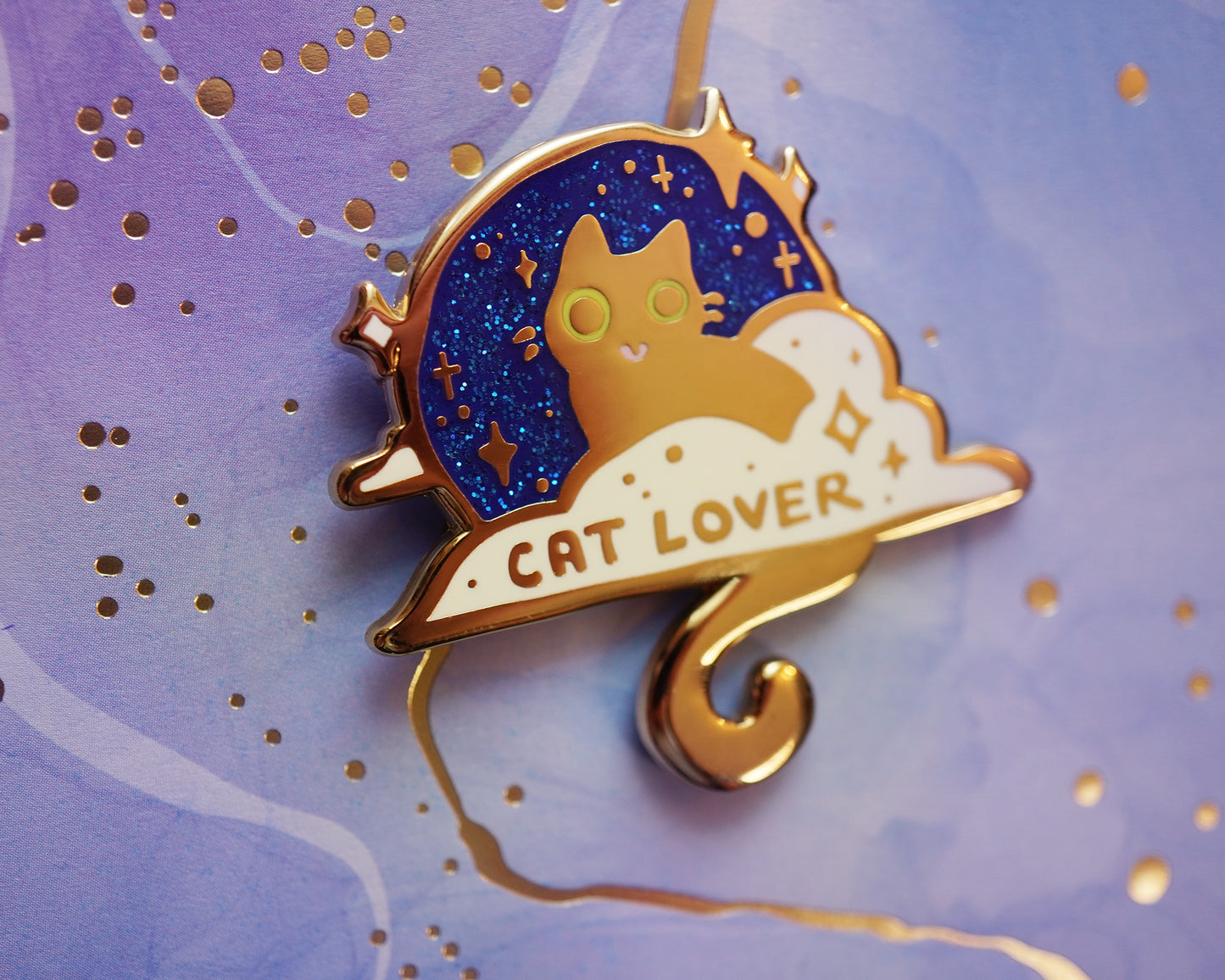 Cat Lover - Enamel Pin
