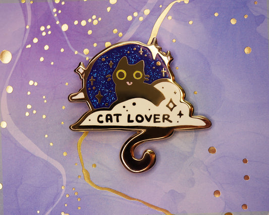 Cat Lover - Enamel Pin