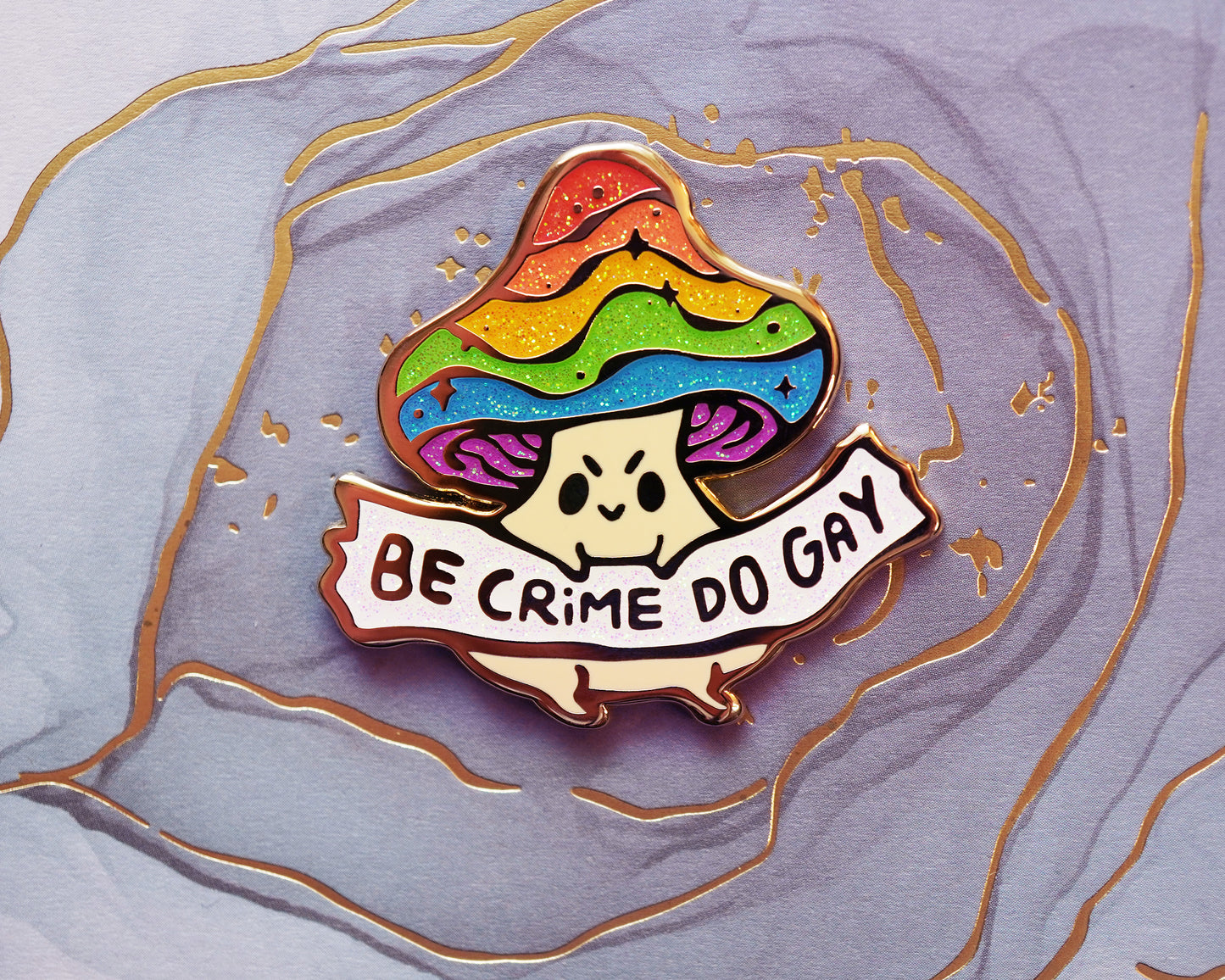 Mushroom - Enamel Pin