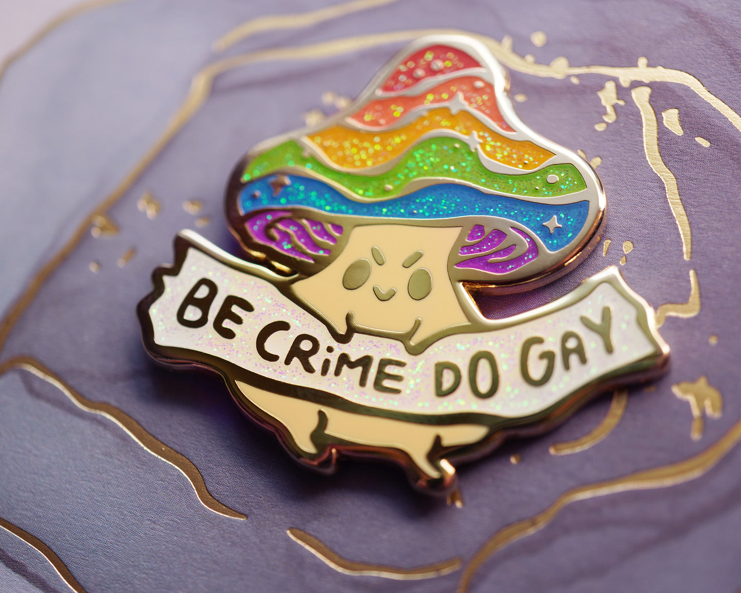 Mushroom - Enamel Pin