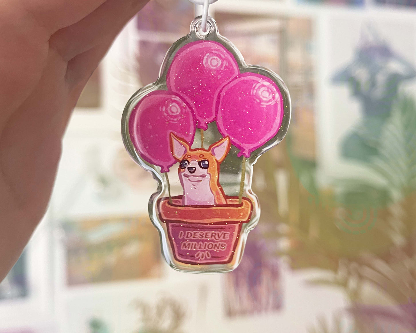 Dogs of Wisdom - Acrylic Charm Set
