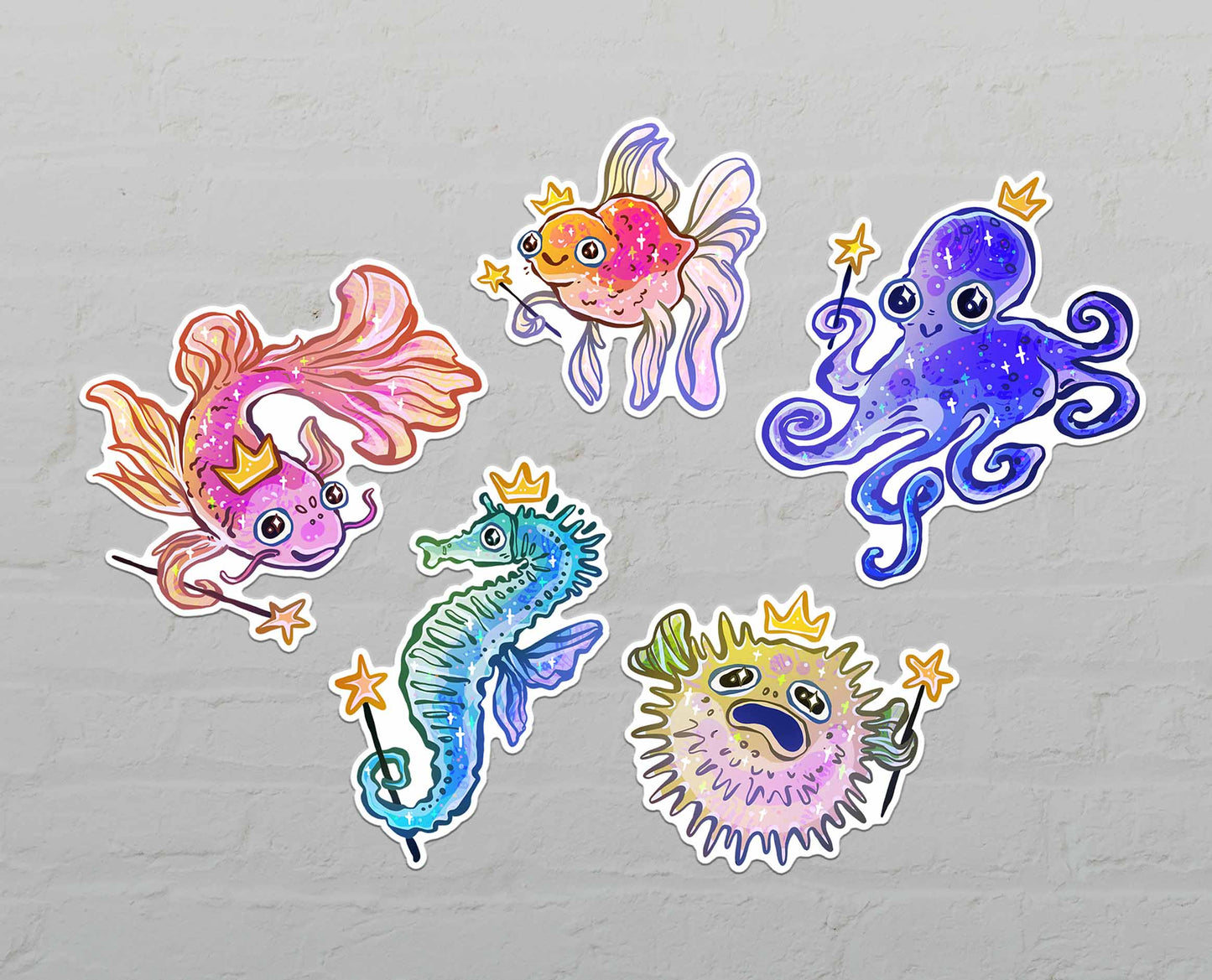 Fairy Fish - Stickerset