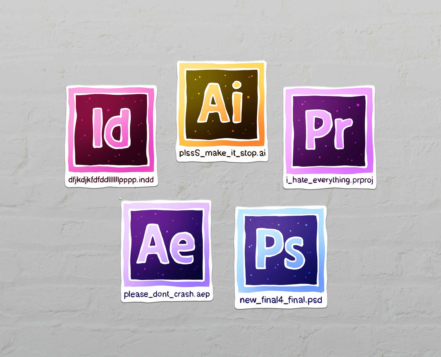 Graphic Design - Stickerset
