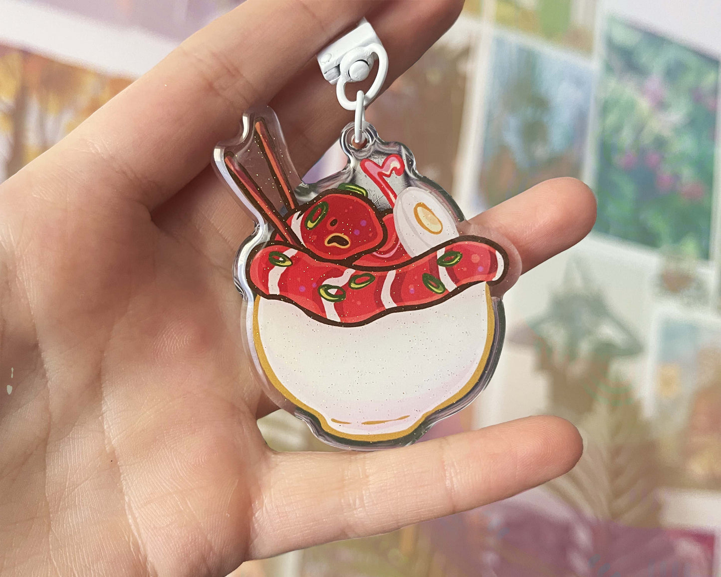 Ramen Noodles - Acrylic Charm