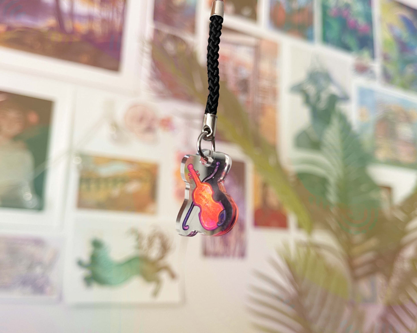 World's Smallest Violin - Phone Charm