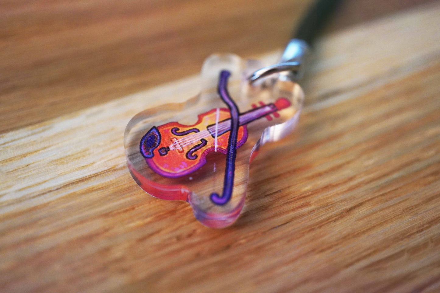 World's Smallest Violin - Phone Charm