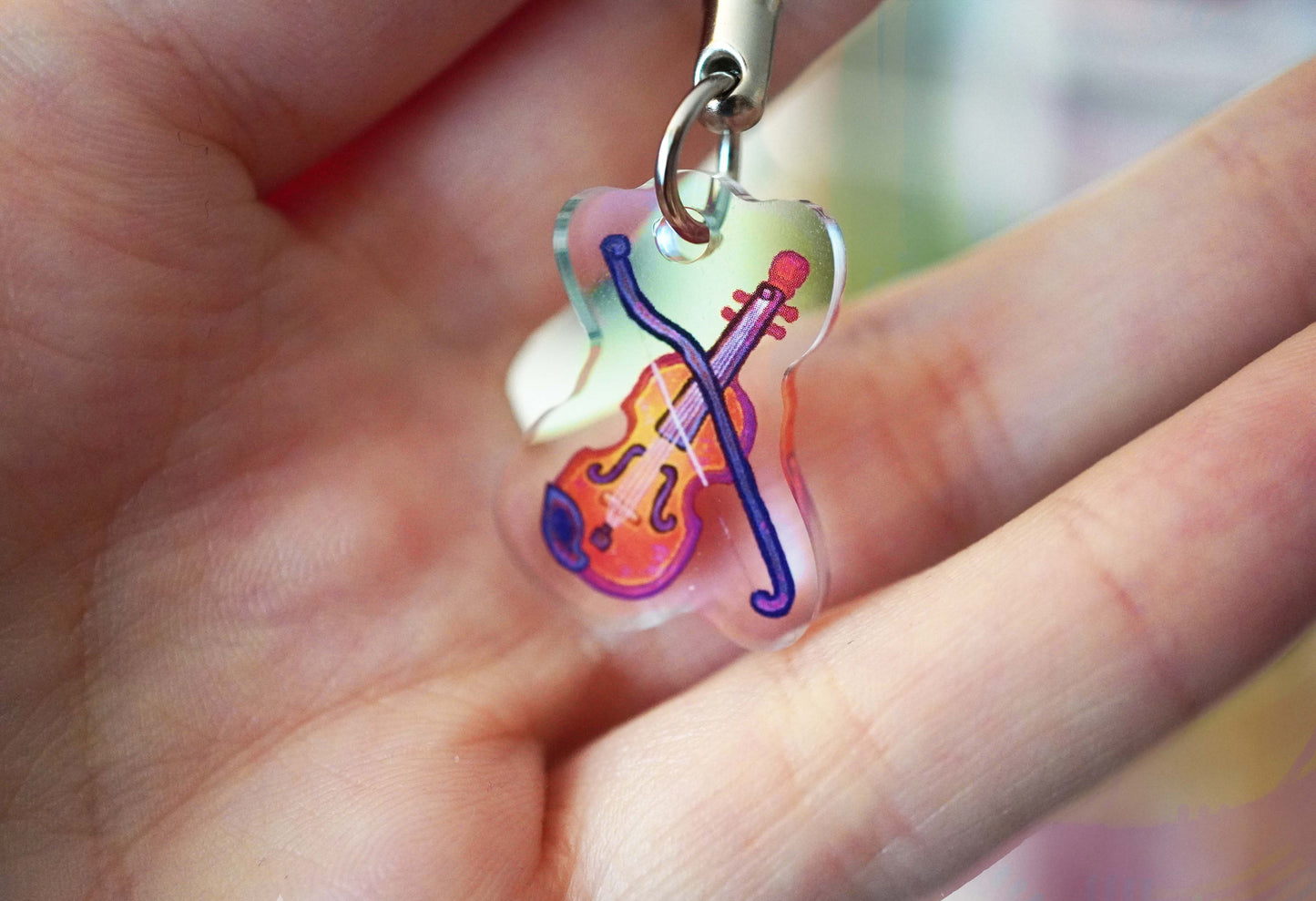 World's Smallest Violin - Phone Charm