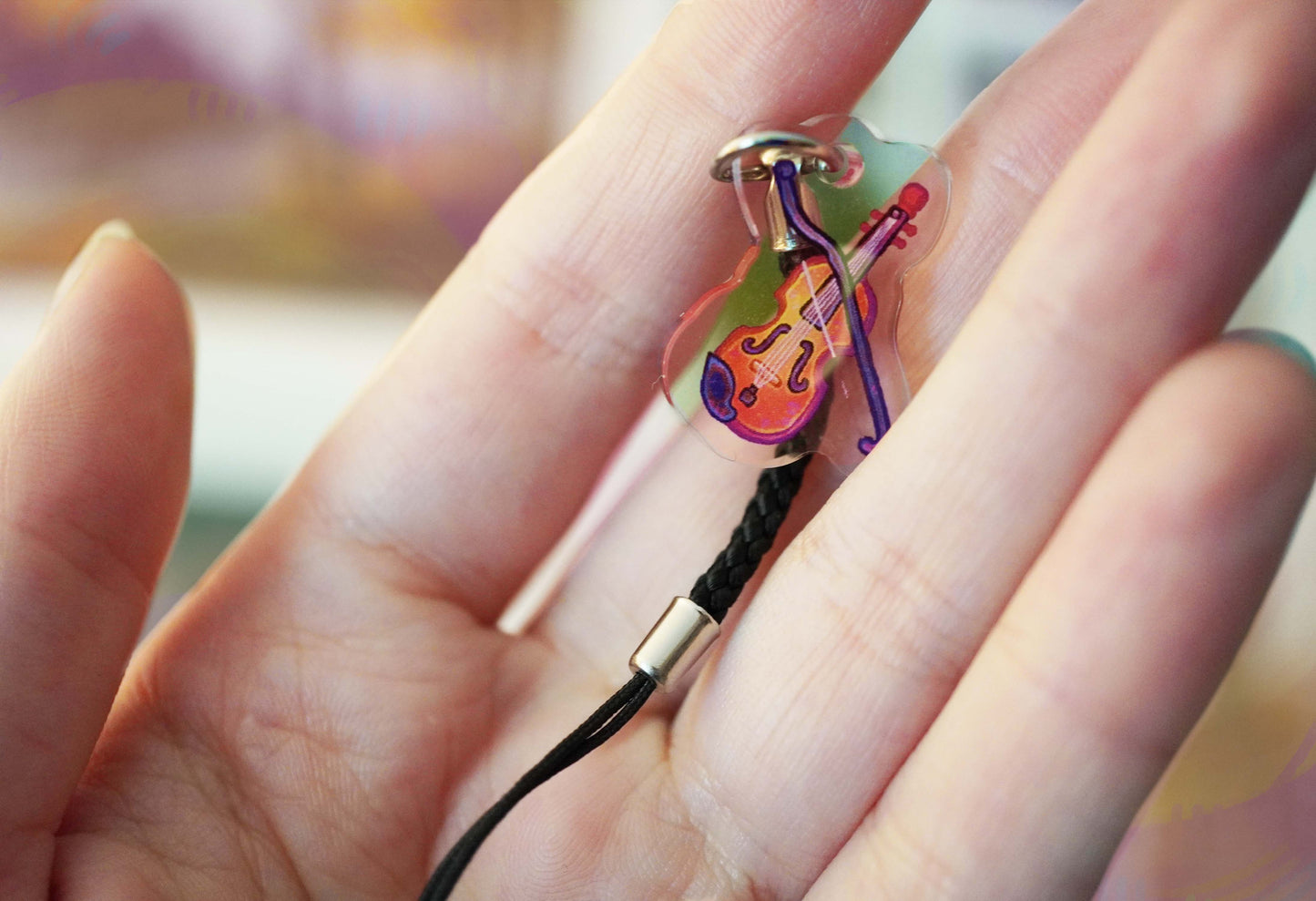 World's Smallest Violin - Phone Charm