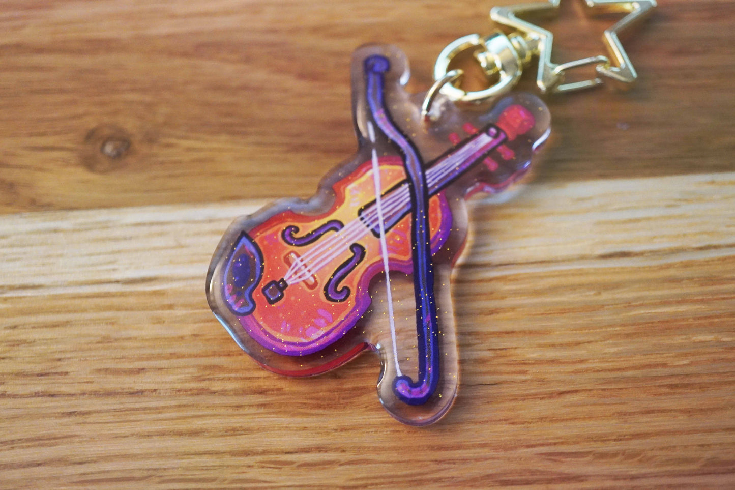 World's Smallest Violin - Acrylic Charm