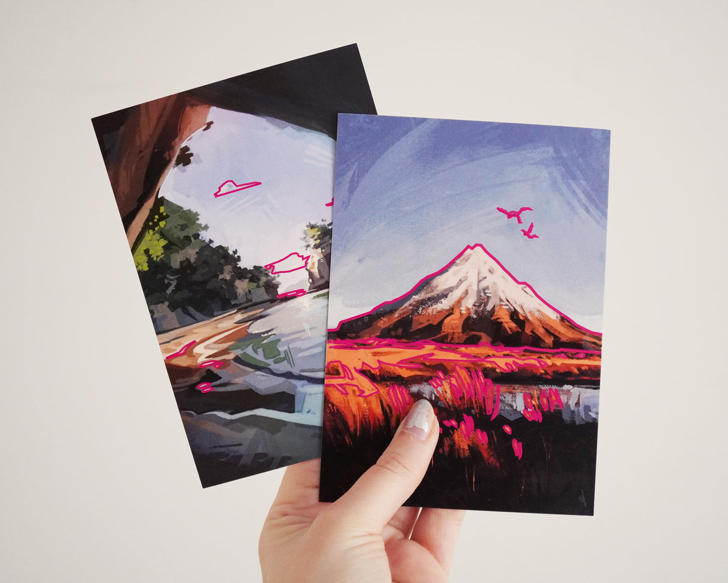 Landscape Oopsies - Postcard A6