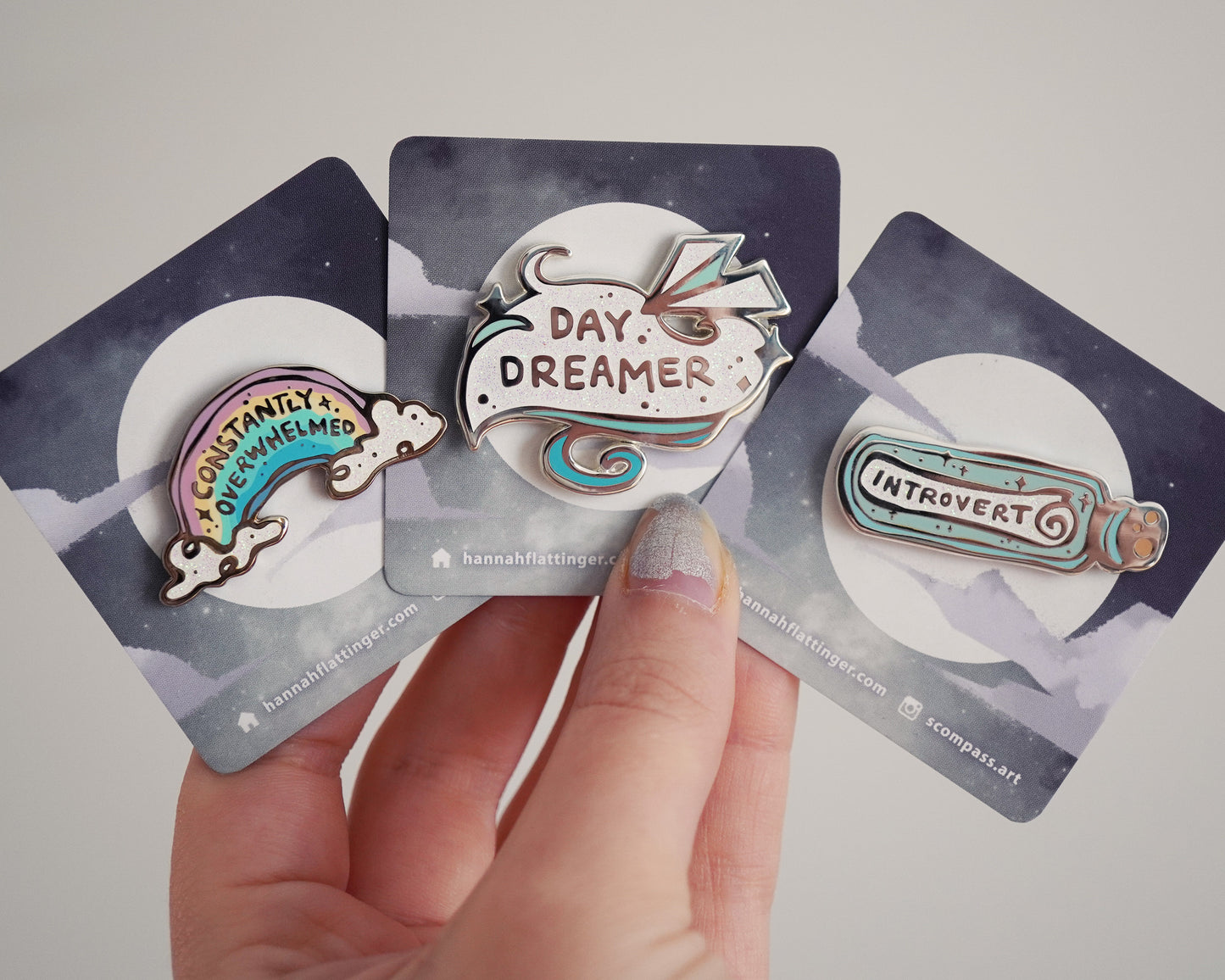 Dreamer - Enamel Pin Set