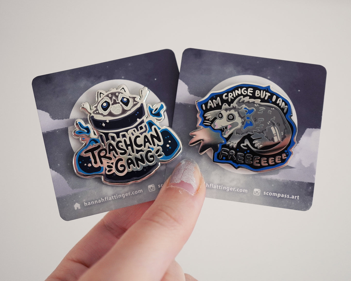 Trash Critters - Enamel Pin Set