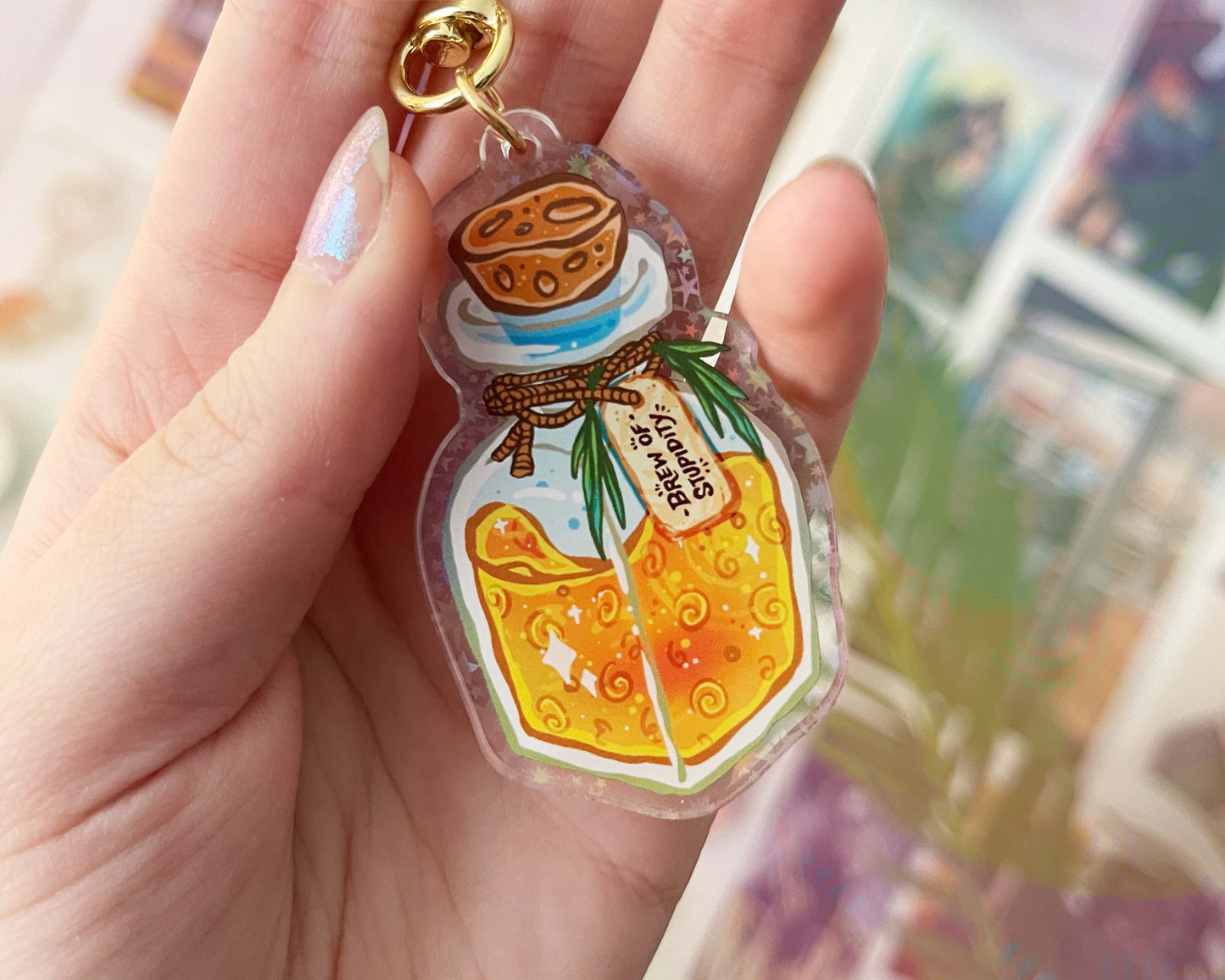 Brew Of Stupidity - Acrylic Charm