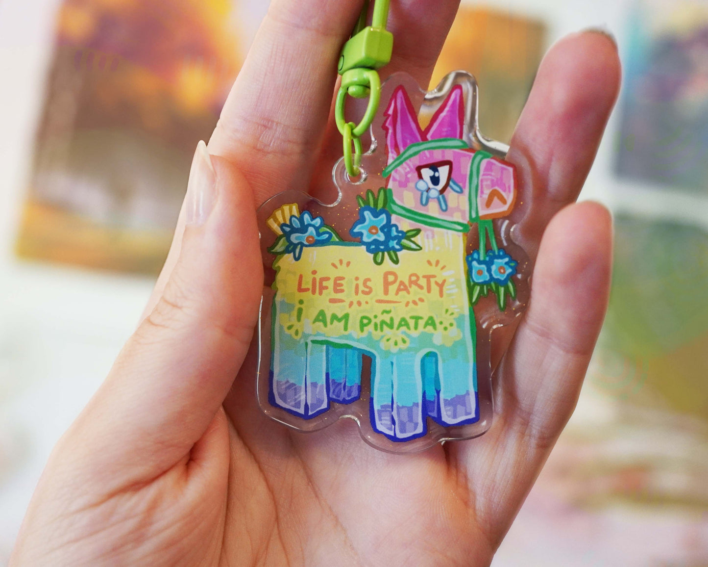 Piñata - Acrylic Charm