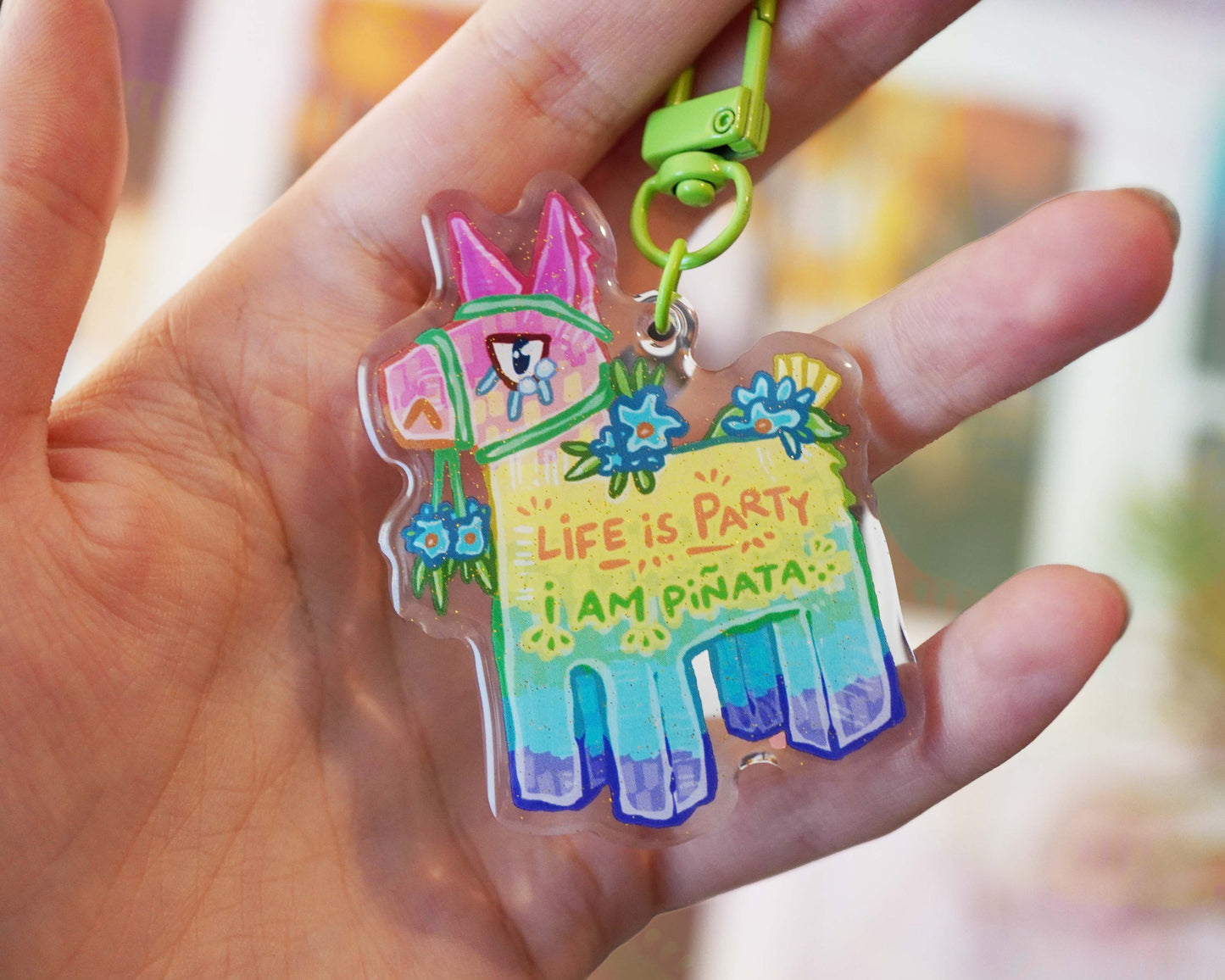 Piñata - Acrylic Charm