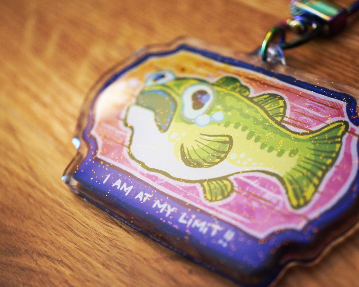 Fish at Limit - Acrylic Charm