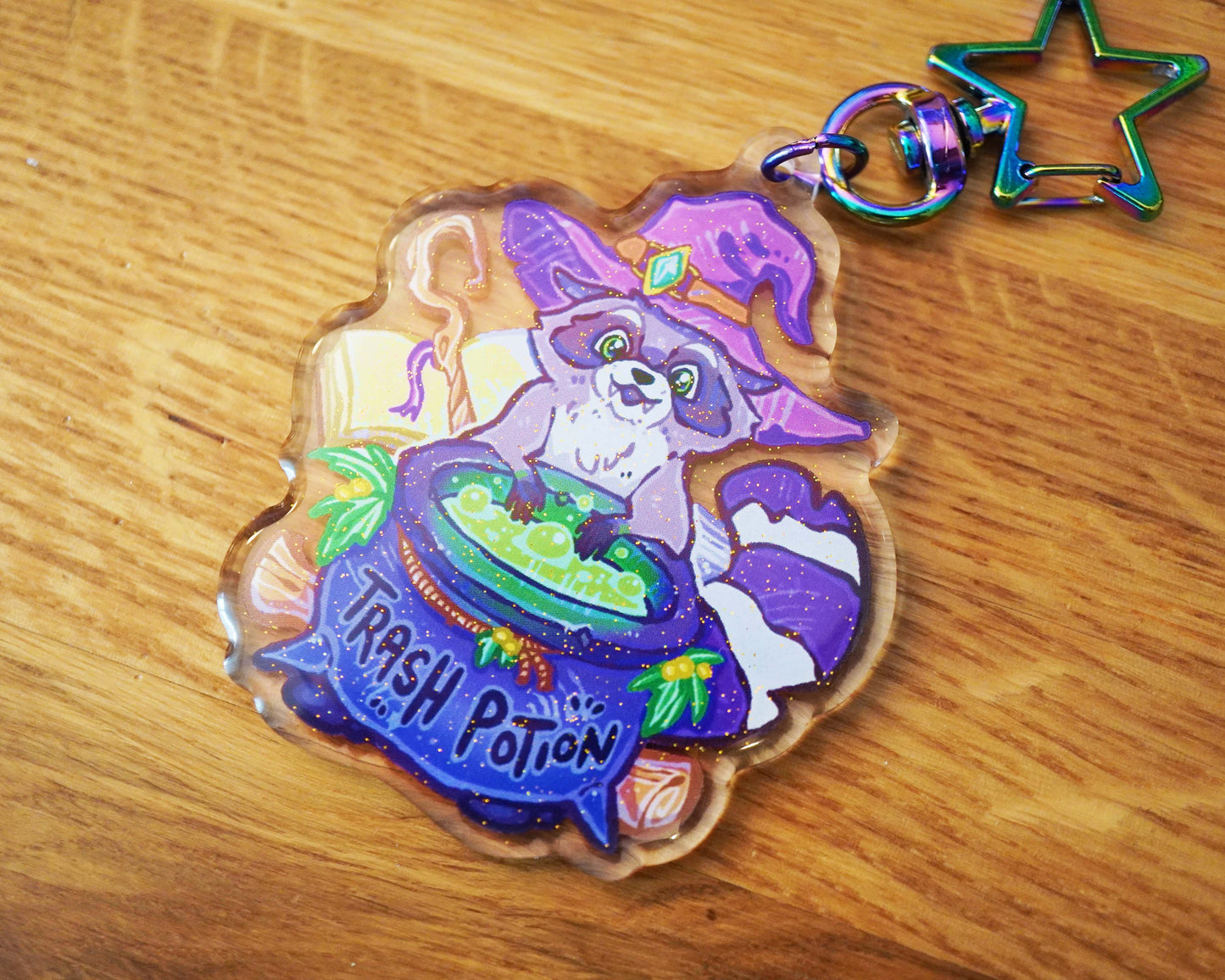 Trash Potion - Acrylic Charm
