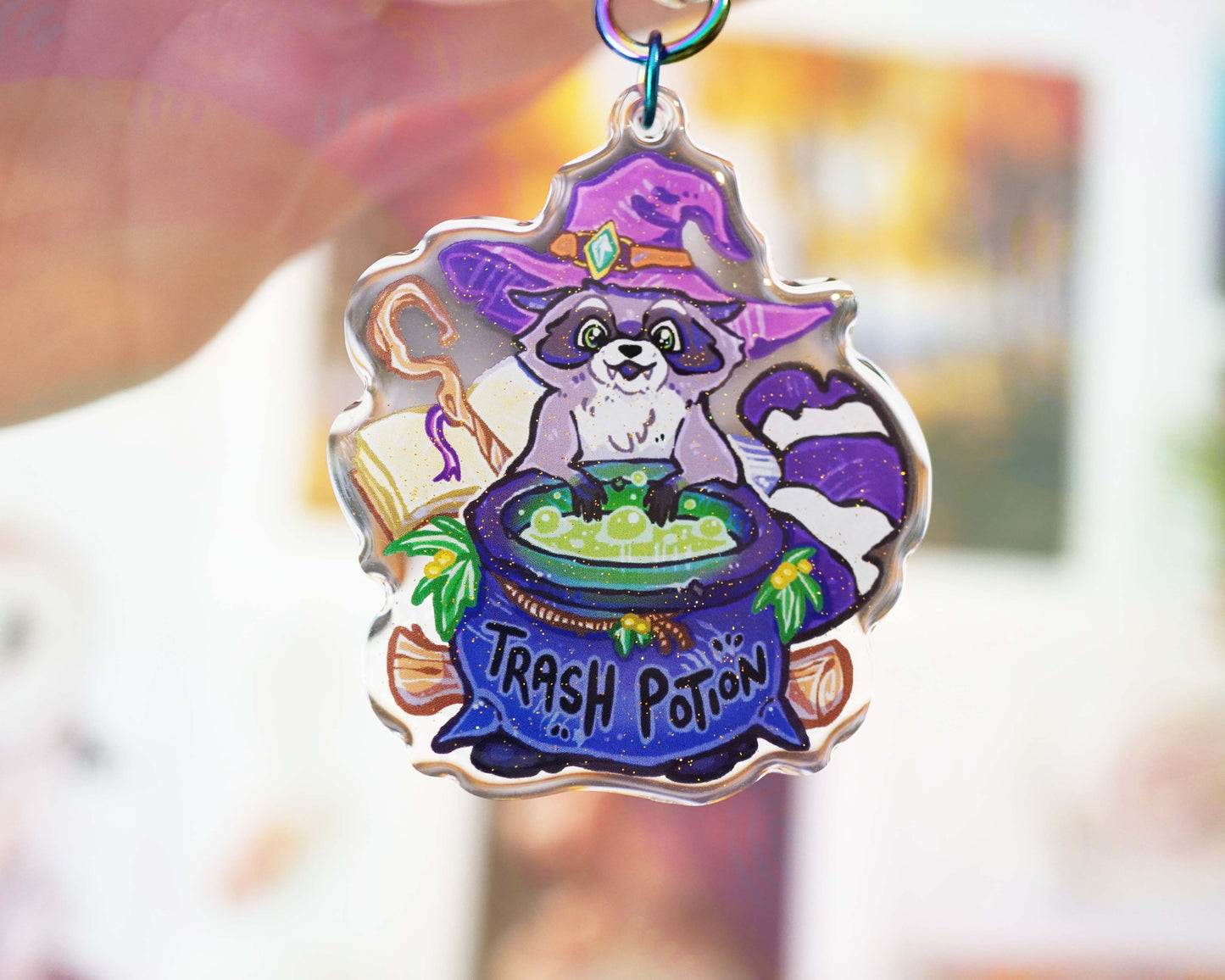 Trash Potion - Acrylic Charm