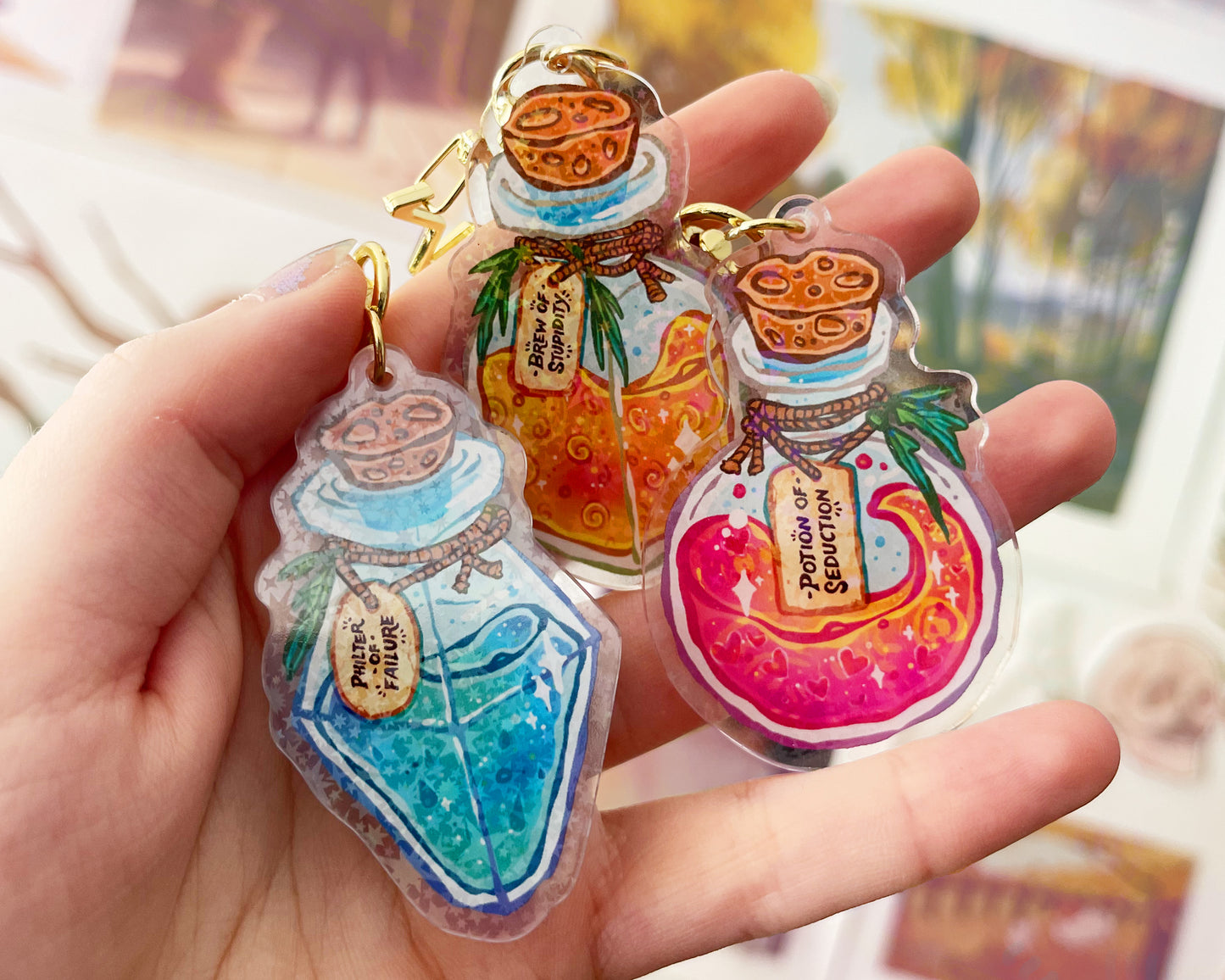 Potion Of Seduction - Acrylic Charm