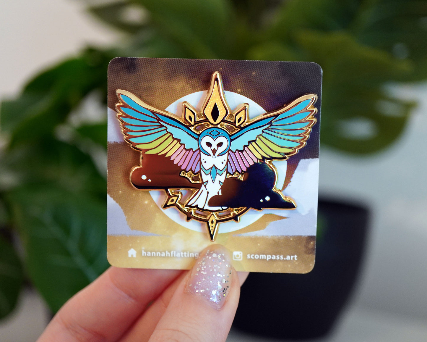 Magical Owl - Enamel Pin