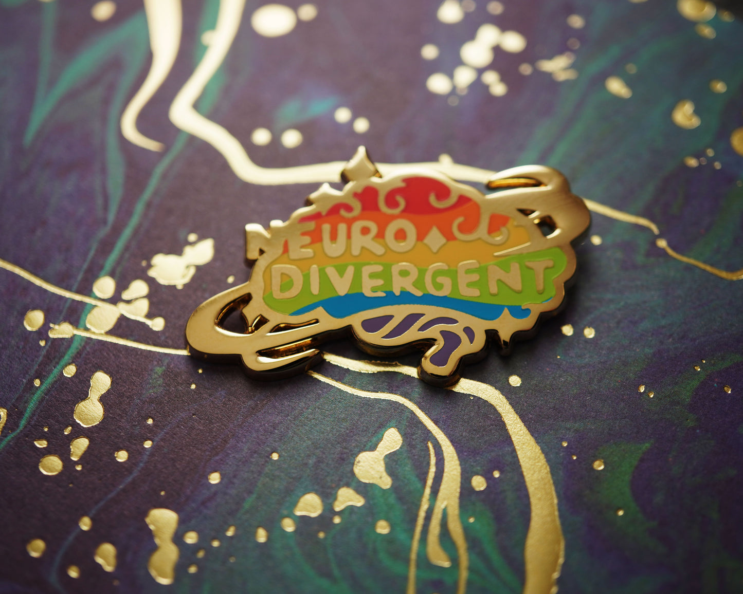Neurodivergent - Enamel Pin
