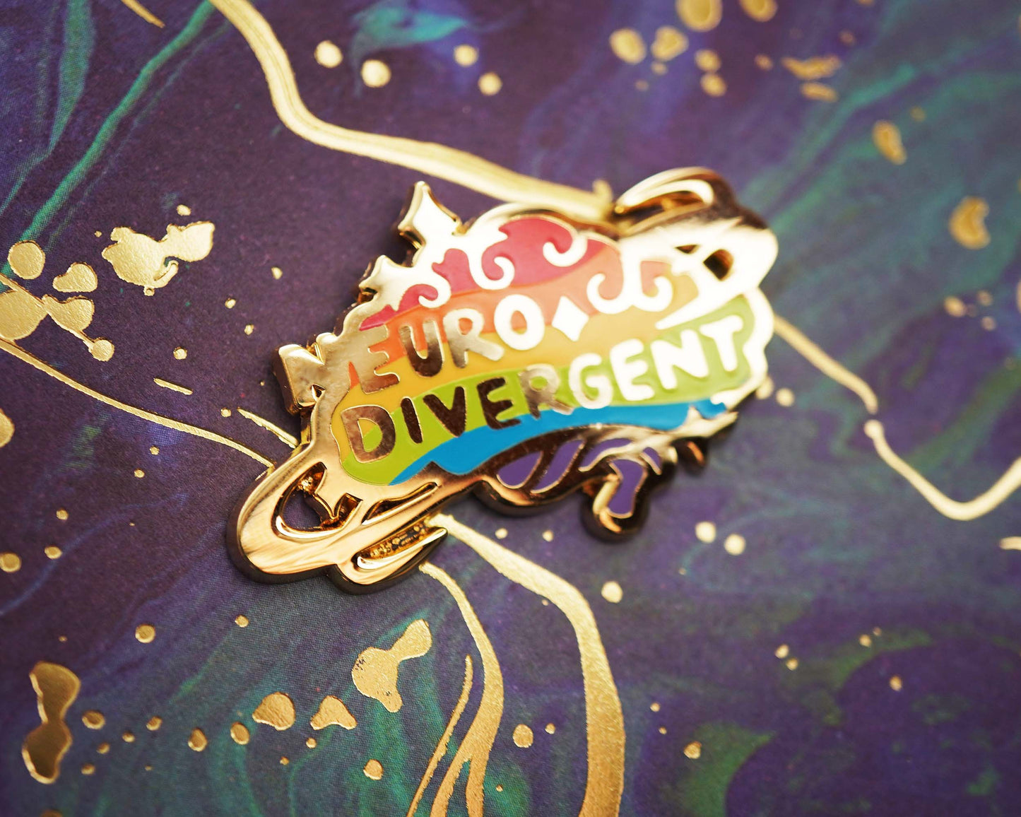 Neurodivergent - Enamel Pin