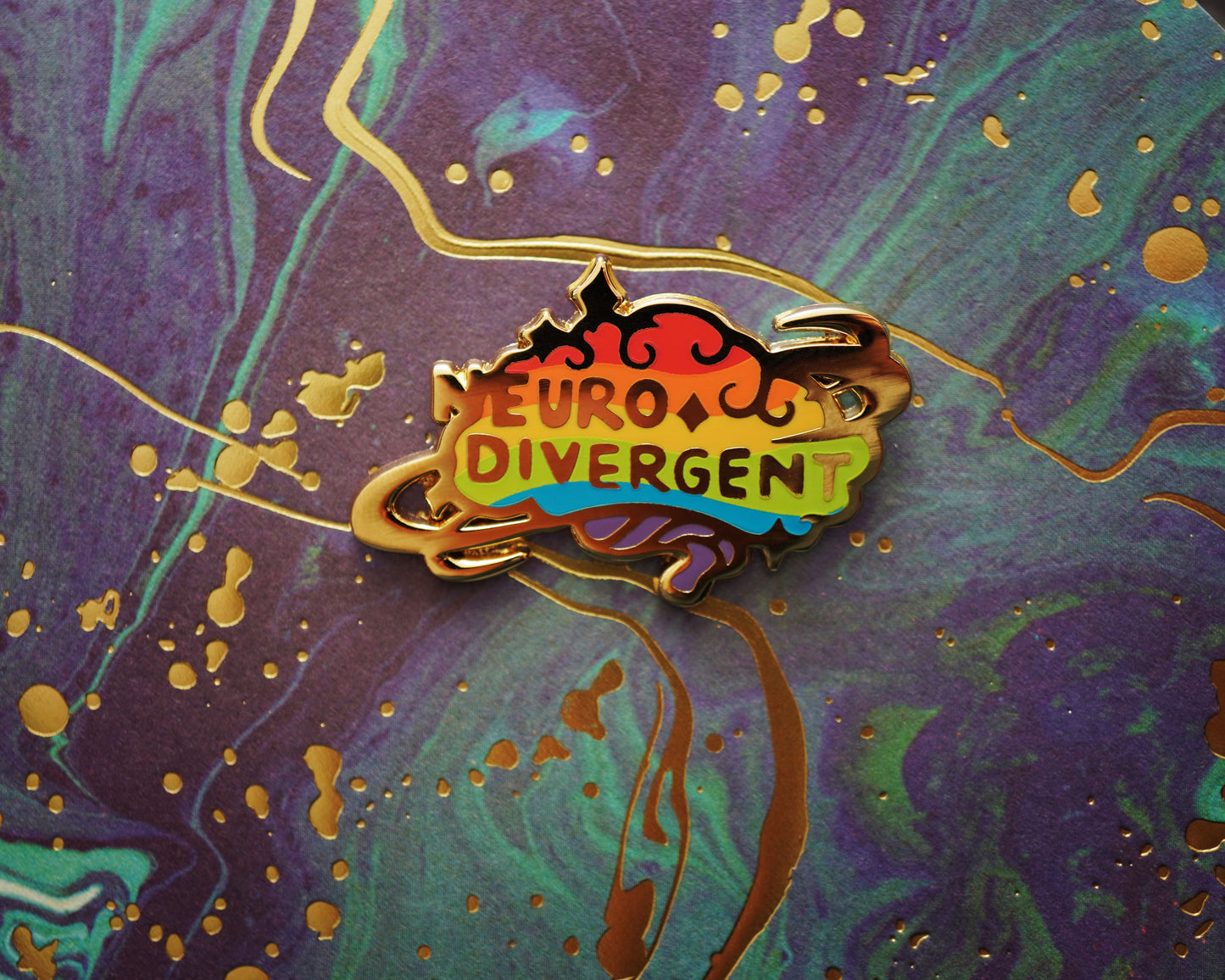 Neurodivergent - Enamel Pin