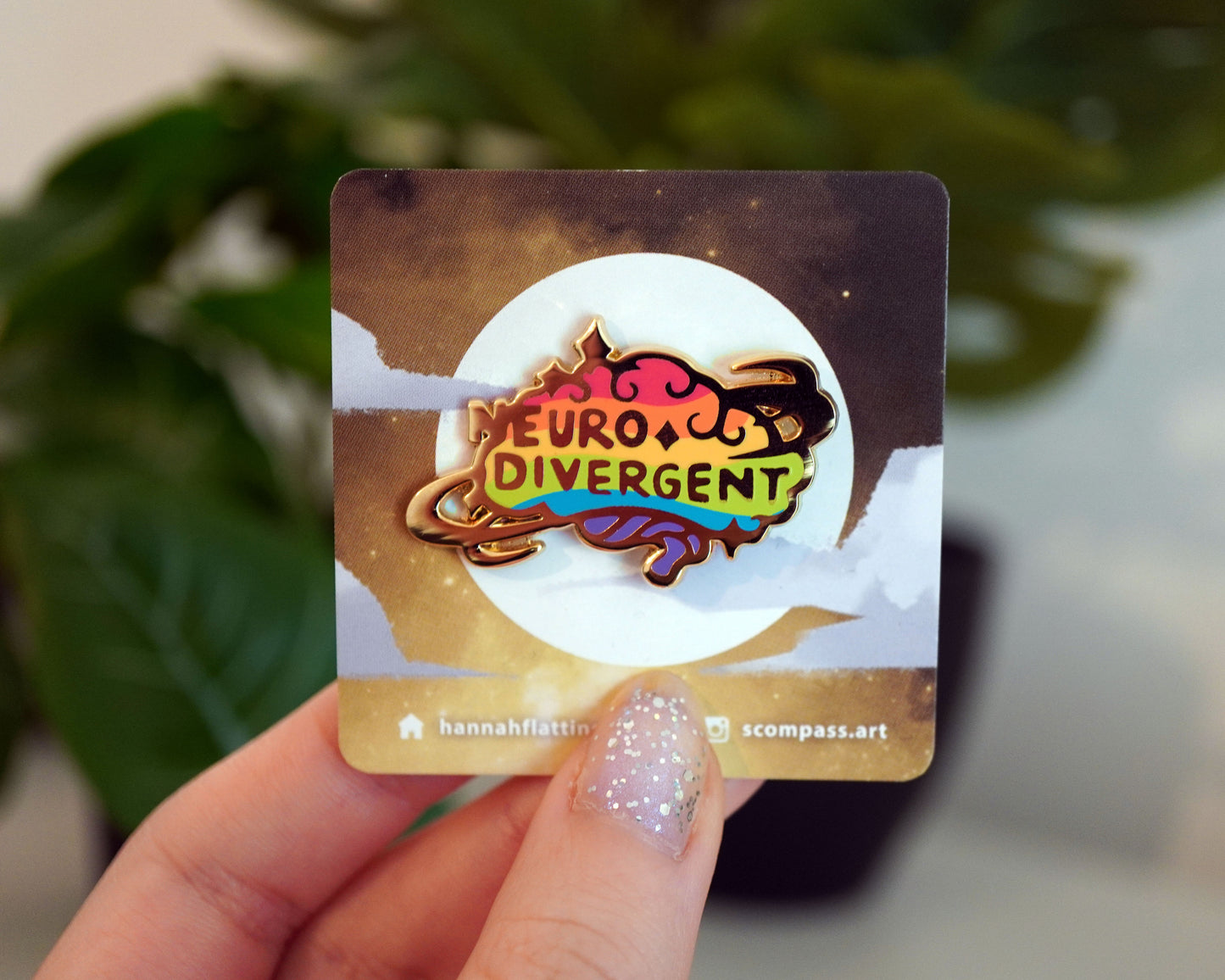 Neurodivergent - Enamel Pin