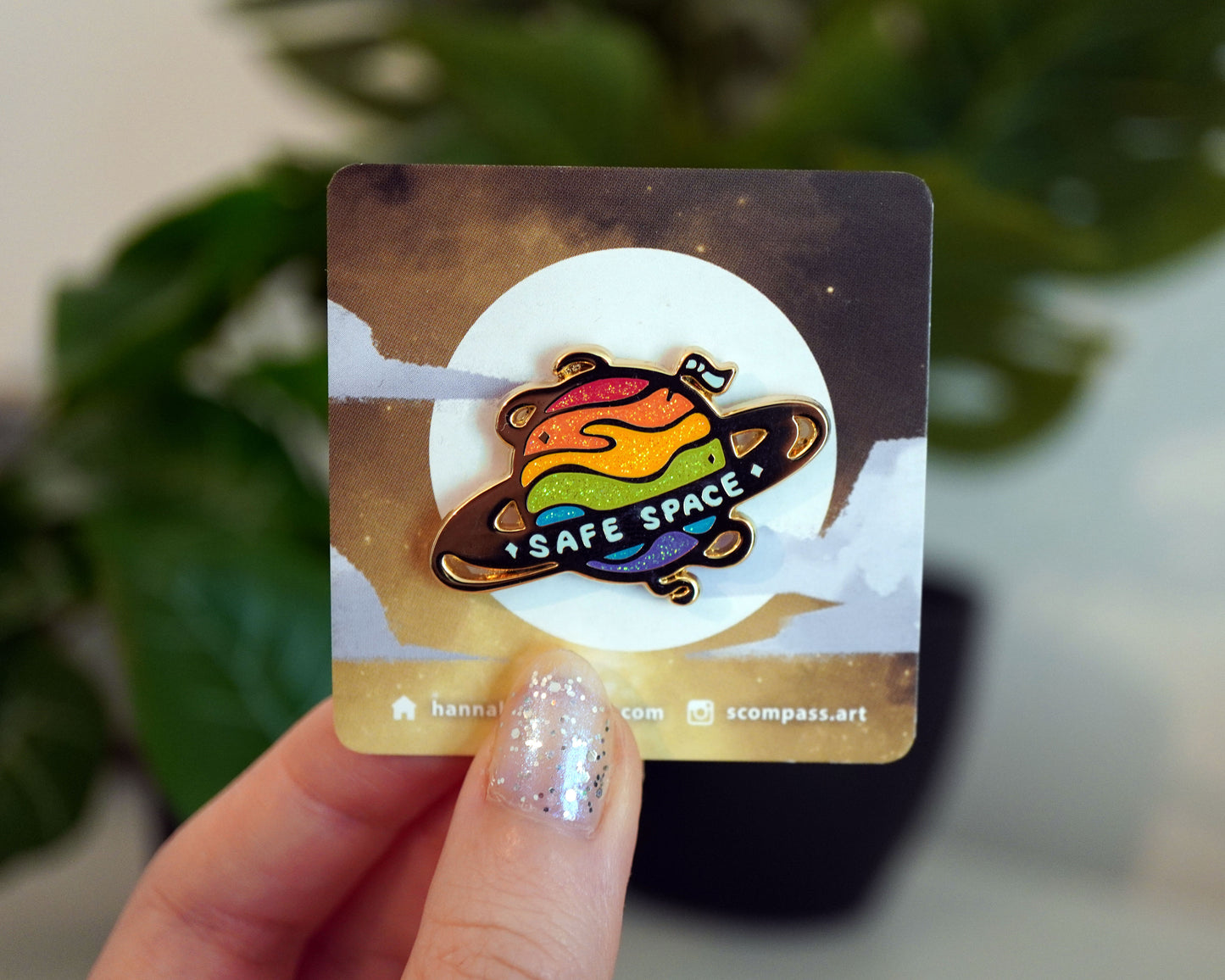 Safe Space - Enamel Pin