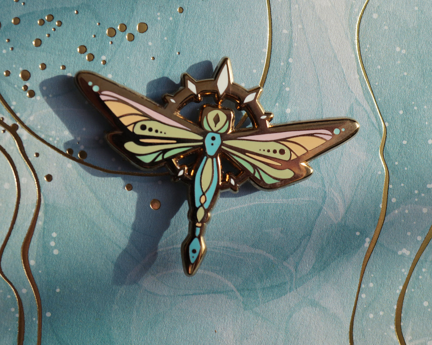 Mystical Dragonfly - Enamel Pin