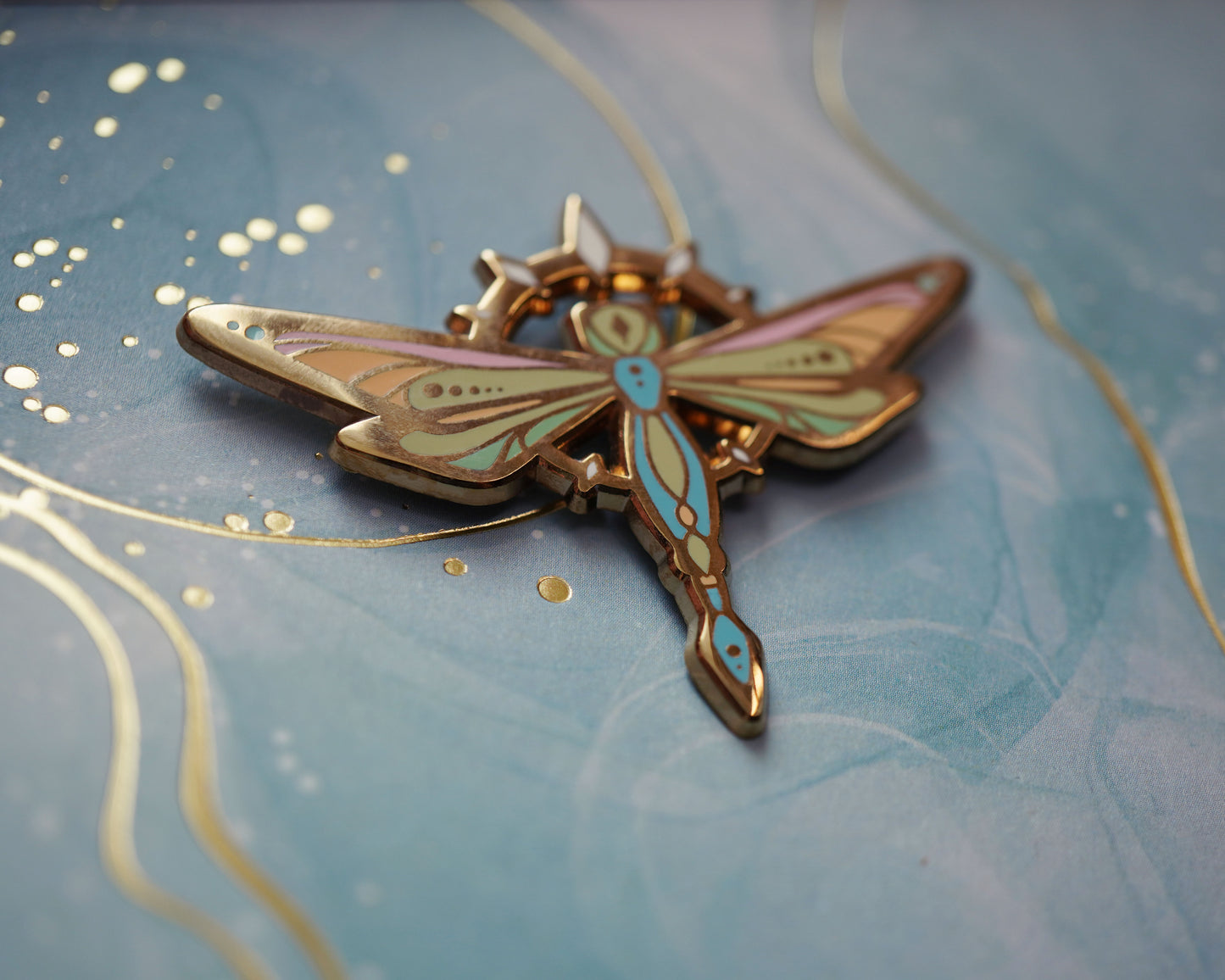 Mystical Dragonfly - Enamel Pin