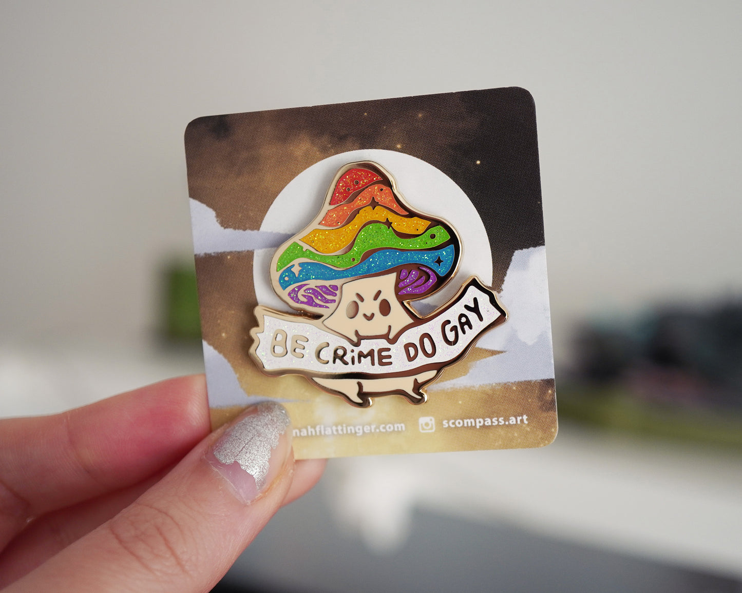 Mushroom - Enamel Pin