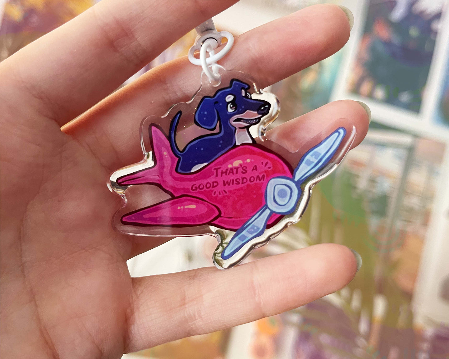 Dogs of Wisdom - Acrylic Charm Set