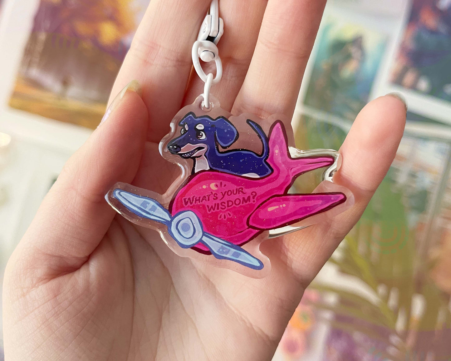 Dogs of Wisdom - Acrylic Charm Set