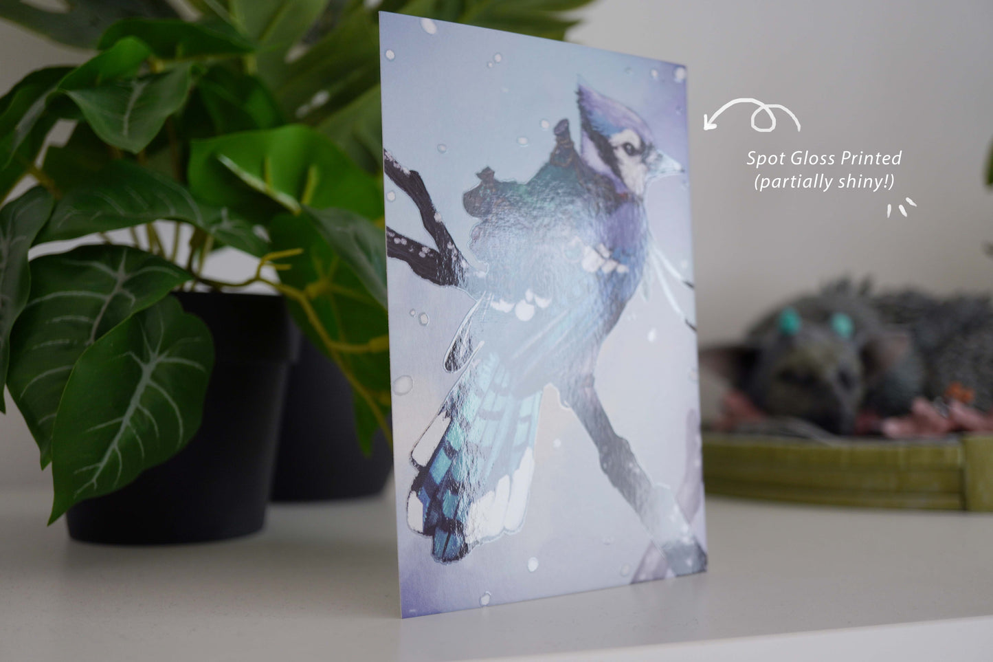 Adventure Bird Bluejay - Postcard A6